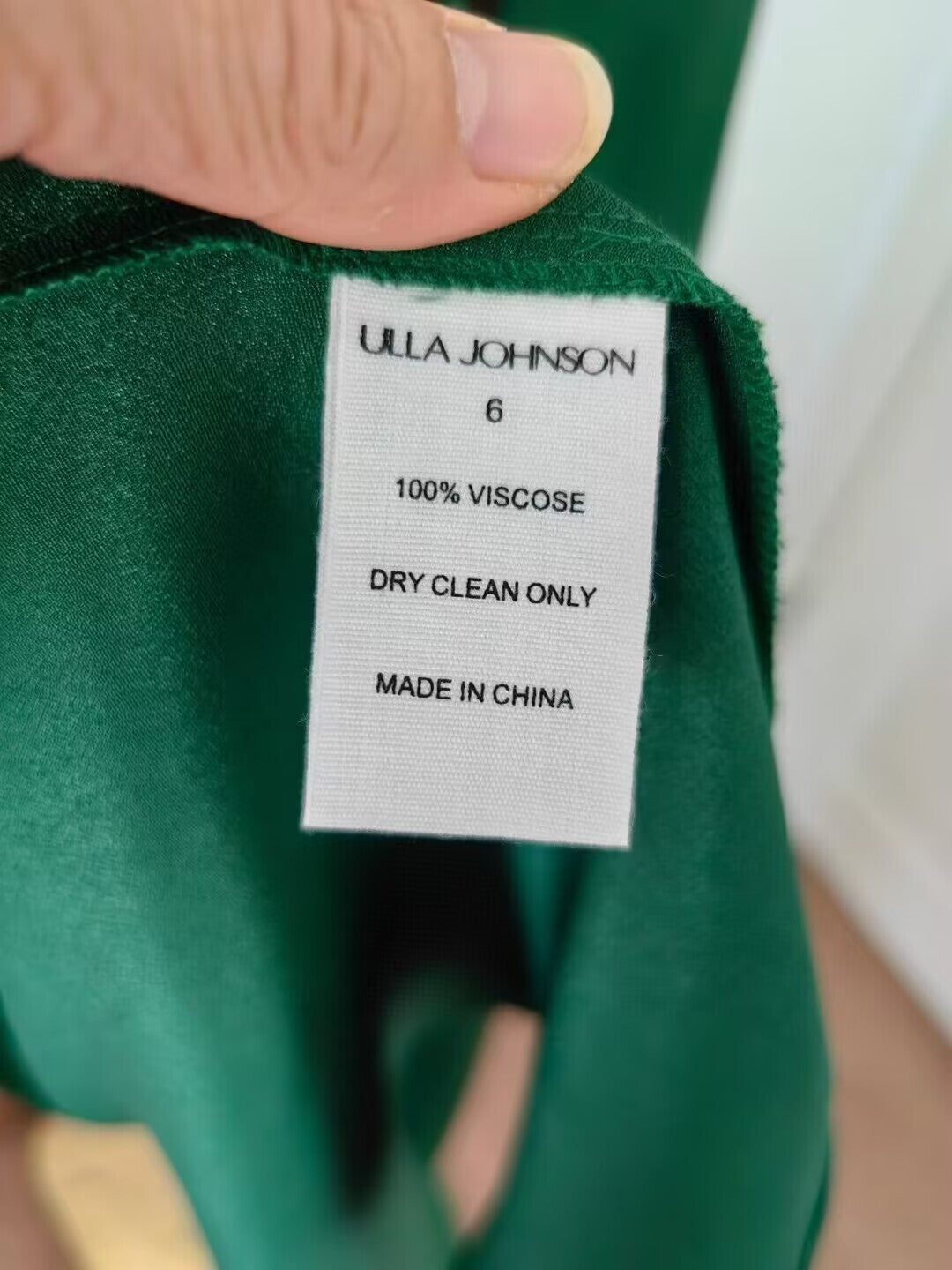 Ulla Johnson 2025 New Fashion Satin Vest Dress Ladies Hot 2 4 6 8